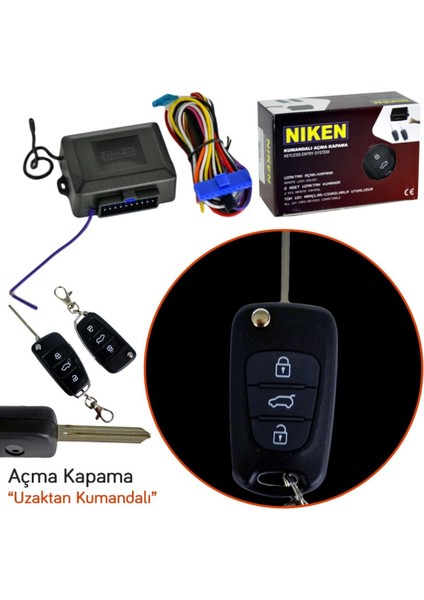 Açma Kapama Kumandalı Anahtarlı Model 02