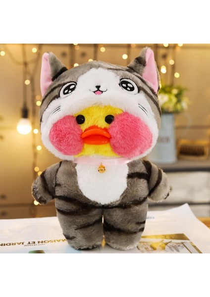 30CM Figür Peluş Oyuncak - Siyah (Yurt Dışından)