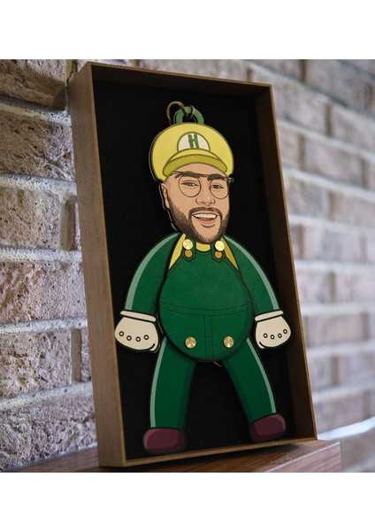 Kişiye Özel El Yapımı Ahşap Hareketli Eğlenceli Kukla modelleri