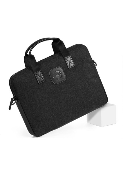 Erkek Kaşe Evrak Çantası Siyah 200002