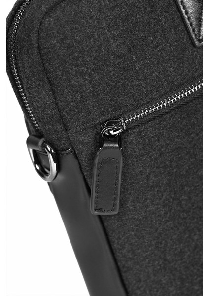 Erkek Kaşe Evrak Çantası Siyah 200002 indirimleri