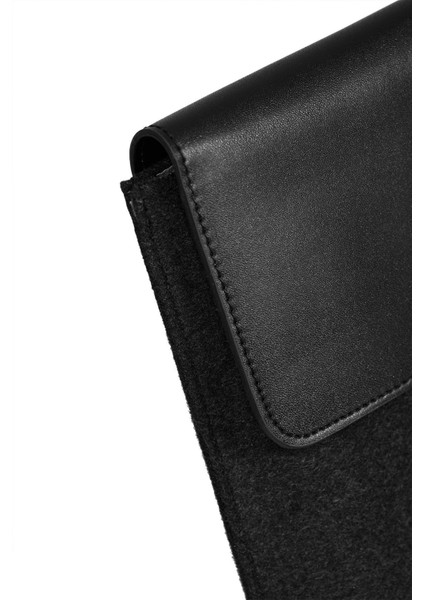 Erkek Kaşe Laptop/Tablet Case Siyah 200003 fırsatları