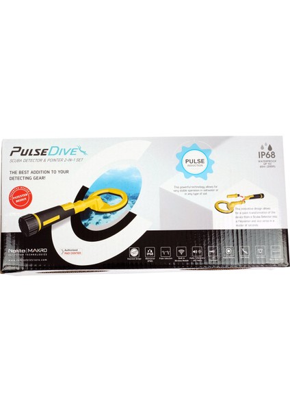 Nokta Pulsedive Dedektör 2'li Set Sarı