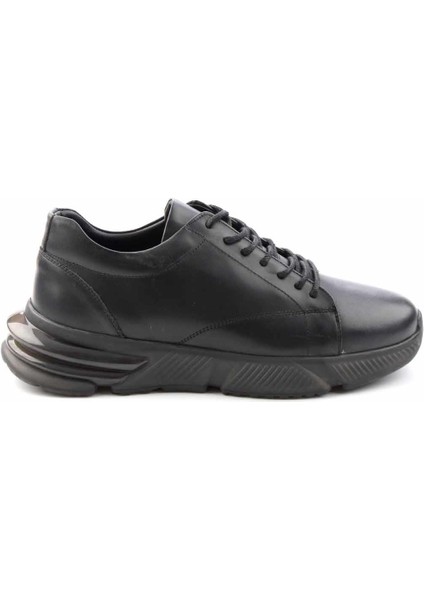 Siyah Leather Erkek Sneaker E01200200503