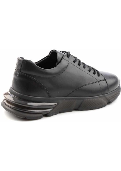 Siyah Leather Erkek Sneaker E01200200503