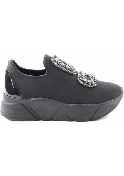 Siyah Streç Kadın Sneaker K01234060517 fiyatları