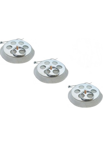 3'lü Paslanmaz Çelik Demlik Içi Çay Süzgeci