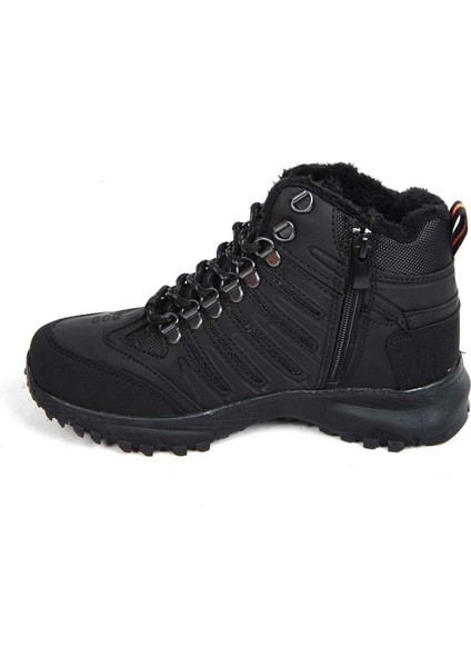 Moda Ayakkbı 2900 Siyah Dkrs Termal Erkek Çocuk Bot Ayakkabı modelleri