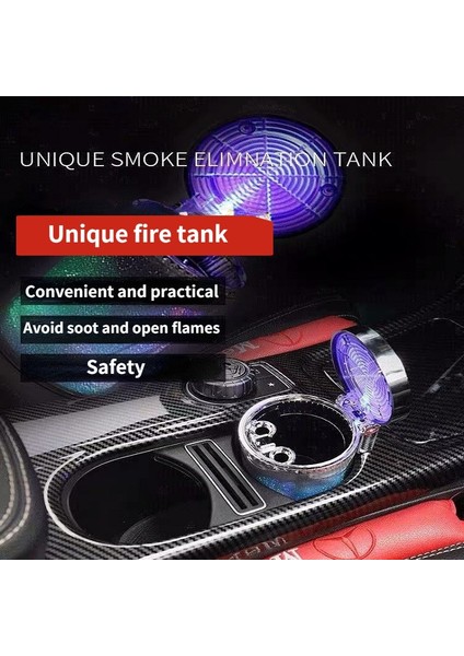 LED Işıklı Araba Küllük(Yurt Dışından) modelleri