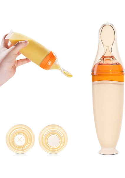 Bebek Maması Dağıtım Kaşığı - Turuncu (Yurt Dışından)