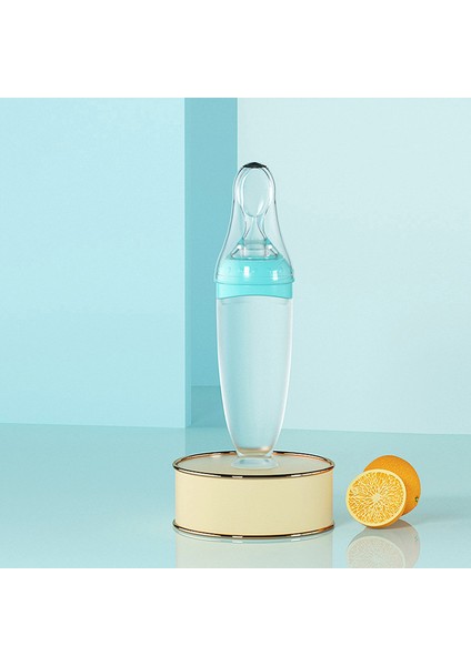 Bebek Maması Dağıtım Kaşığı - Açık Mavi (Yurt Dışından)