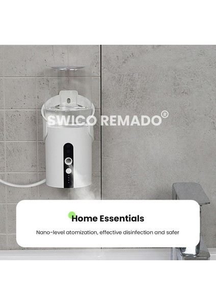 Swico Remado Otomatik Sensörlü Dezenfektan Dispenseri - Beyaz (Yurt Dışından)