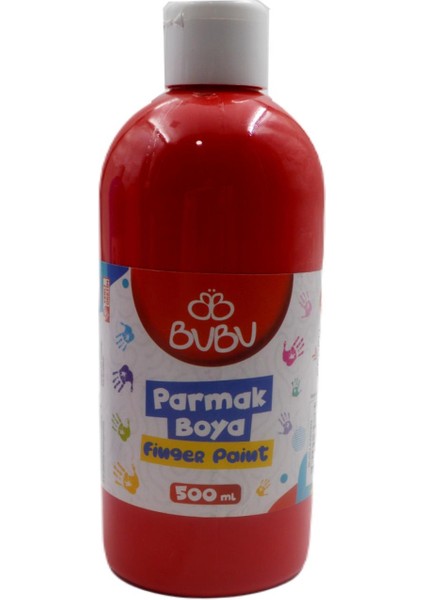 Bubu Parmak Boyası 500 ml Kırmızı