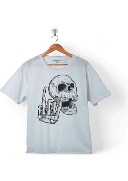 F.ck Fear You Skull Kuru Kafa Iskelet Çocuk Tişört