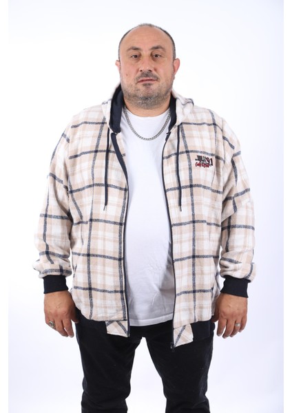 Mocgrande Oduncu Sweat-Gömlek Surf Breaks 22207-BEJ