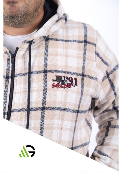 Mocgrande Oduncu Sweat-Gömlek Surf Breaks 22207-BEJ fırsatları