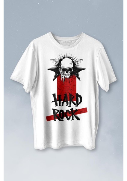 Hard Rock Music Old 90's Baskılı Tişört Unisex T-Shirt