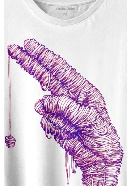 Mano Duo El Mumya Baskılı Tişört Unisex T-Shirt fiyatları