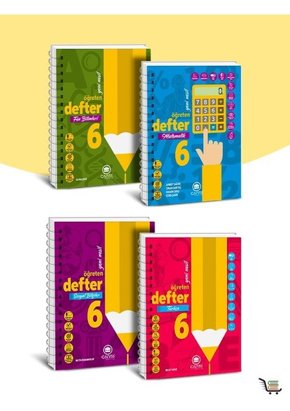 6.Sınıf Defter Seti