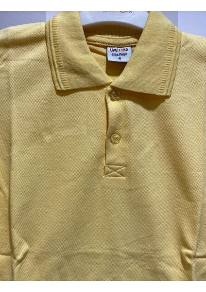 Uzun Kollu Polo Yaka Okul Tshirt