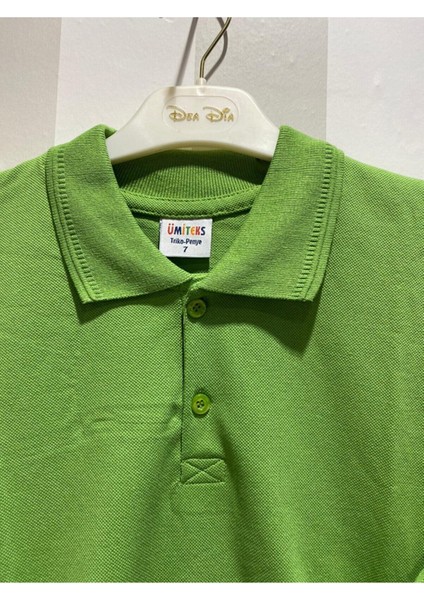 Uzun Kollu Polo Yaka Okul Tshirt
