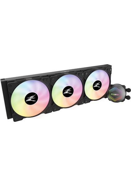 ALPHA-36BK Soket Intel Lga 2066/2011-V3/2011/1700/1200/115X ve Amd Am4/am3 Destekli, 360MM Sıvı Bazlı Işlemci Soğutucusu