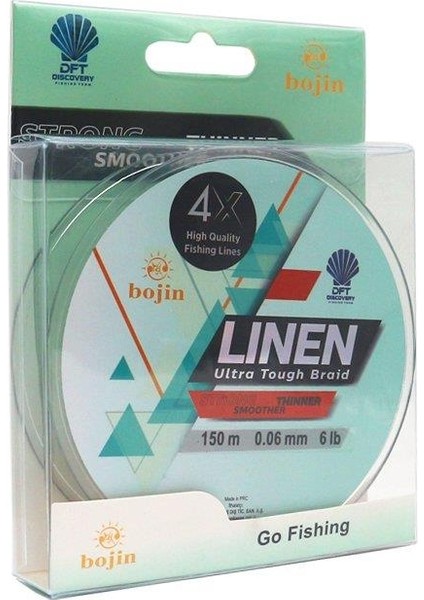 Dft Bojin 4x Yeşil 150 mt Ip Misina