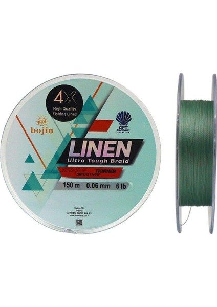 Dft Bojin 4x Yeşil 150 mt Ip Misina