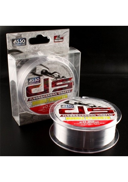 Double Strenght Fluorocarbon 200MT Spin Lrf Kaplama Misina