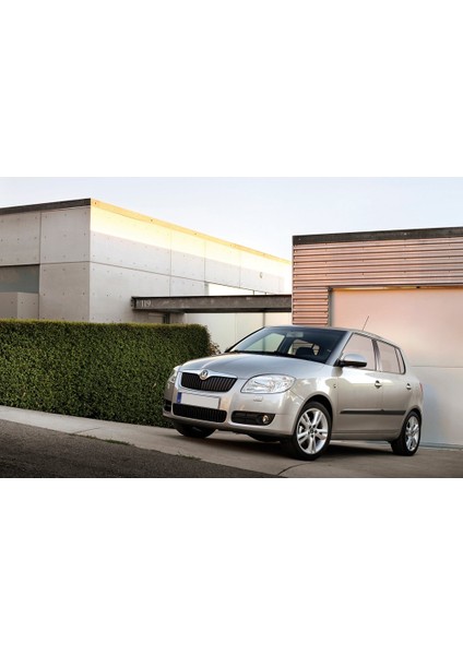 Skoda Fabia 2 Makyajsız 2007-2010 Sol Ön Kapı Dörtlü Cam Açma Düğmesi Takımı 5J0959858A