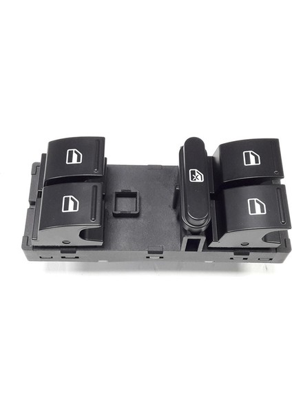 Skoda Fabia 2 Makyajsız 2007-2010 Sol Ön Kapı Dörtlü Cam Açma Düğmesi Takımı 5J0959858A