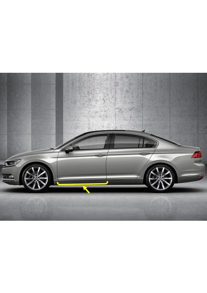 Vw Volkswagen Passat B8 2015-2019 Sol Ön Kapı Bandı Çıtası Kromaj 3G0853331A fiyatları