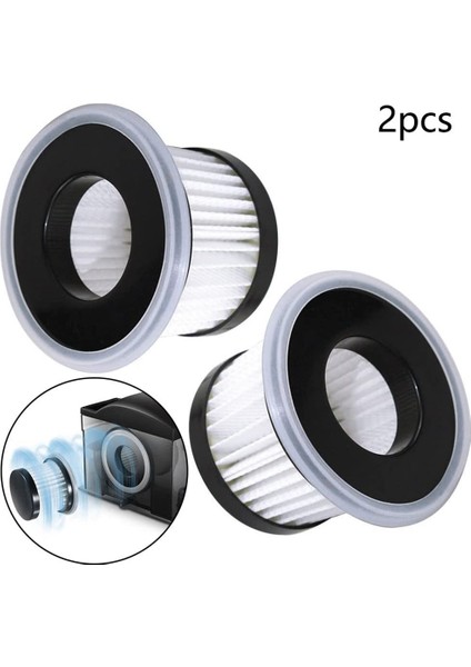 Deerma CM300S CM400 CM500 CM800 Elektrikli Süpürge Parçaları Için Kartuş Filtre, Yedek Filtre Kartuşu, 2 Adet (Yurt Dışından)