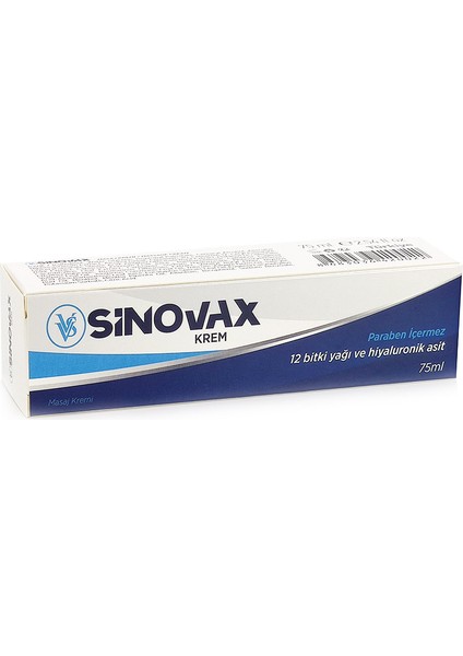 Sinovax Masaj Jeli 75 ml