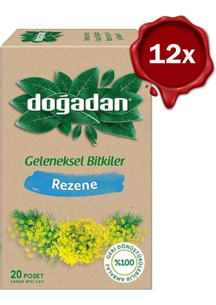 Rezene Bitki Çayı 12 x 20'li