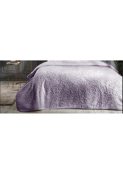 Trendy Lila Tek Kişilik Battaniye