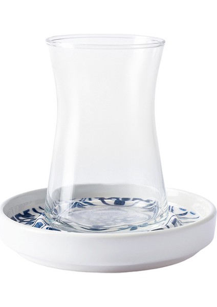 Mavili 12 Parça 6 Kişilik Çay Seti 170 ml fırsatları