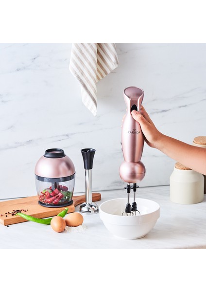 Pro-midi 3lü Blender Set Rosegold
