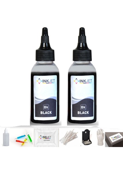 Hp 704 Hp 2060 Uyumlu Siyah Kartuş Dolum Seti 2X100ML