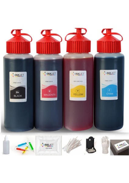 Canon Yazıcı Mürekkebi - Kartuş Mürekkebi ve Dolum Seti - 500 ml