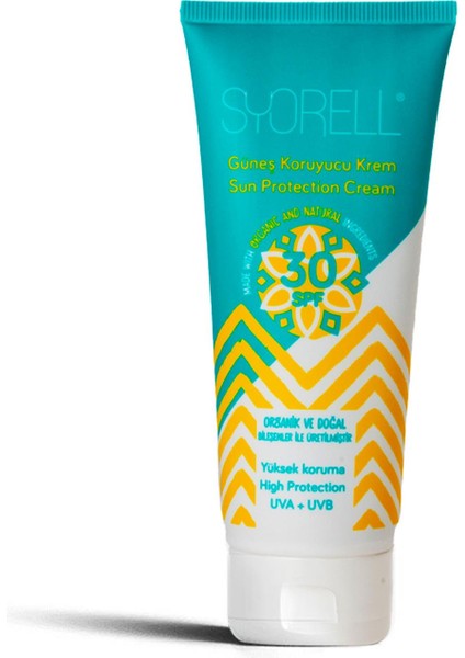 SYORELL Kuru ve Yıpranmış Ciltler İçin Güneş Koruyucu Krem 30 SPF