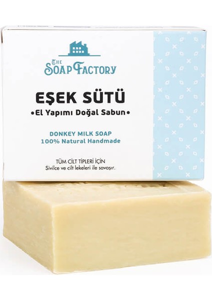 Doğal Eşek Sütü Sabunu - The Soap Factory (110 Gr)