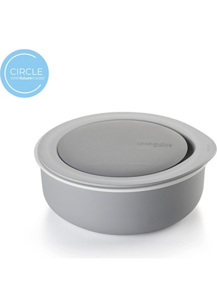 Yuvarlak Yemek Kabı - Gri