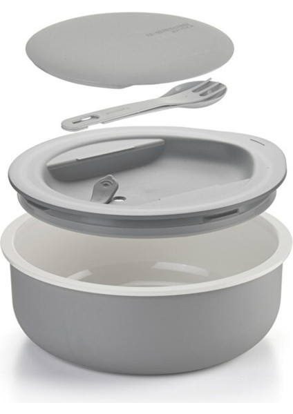 Yuvarlak Yemek Kabı - Gri fiyatları