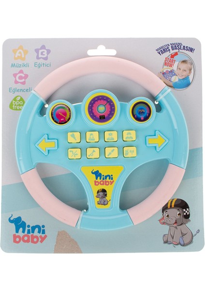 Toys Nini Baby Direksiyon Eğitici Sesli Müzikli ER-103K 8410