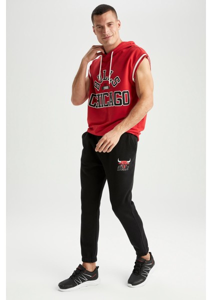 Fit Slim Fit NBA Chicago Bulls Jogger Eşofman Altı X9609AZ22AU