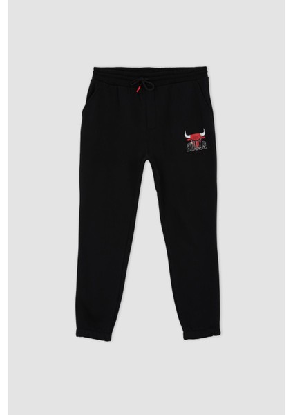 Fit Slim Fit NBA Chicago Bulls Jogger Eşofman Altı X9609AZ22AU