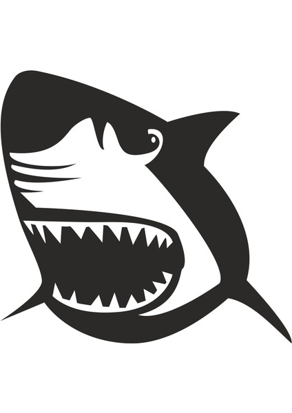 Köpek Balığı Folyo Sticker 40CM Uzunluk