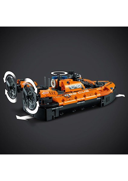 LEGO® Technic Kurtarma Hoverkraftı 42120; Heyecan Verici Oyuncak Araçları Seven Çocuklar için Model Yapım Seti (457 Parça)