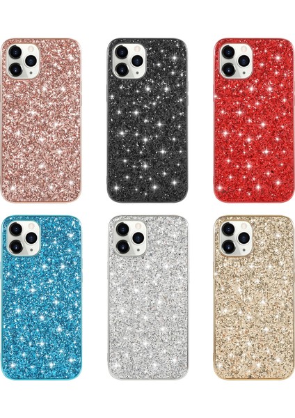 Iphone 14 Pro Max (Silver) Için Glitter Powder Tpu Telefon Kılıfı (Yurt Dışından)